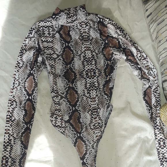 Nasty Gal Other - NASTY GAL SNAKE BODYSUIT 🐍